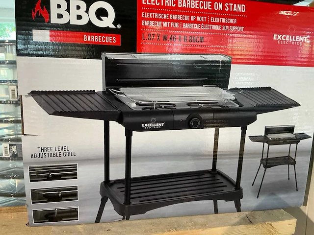 Excellent electrics elektrische barbecue - afbeelding 2 van  4