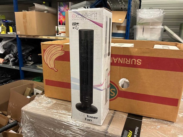 Excellent usb tower fan (30x) - afbeelding 1 van  3