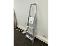 Excelsior aluminium huishoudtrap 4 treeds - afbeelding 2 van  4