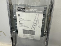Excelsior aluminium huishoudtrap 4 treeds - afbeelding 3 van  4