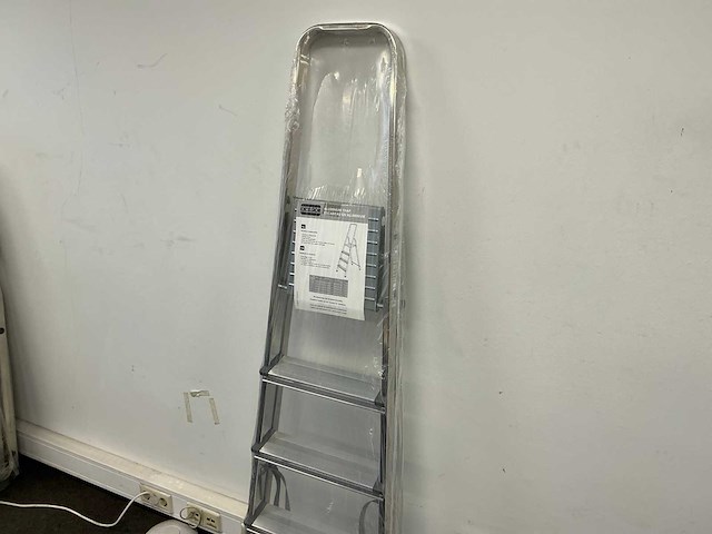 Excelsior aluminium huishoudtrap 5 treeds - afbeelding 1 van  3