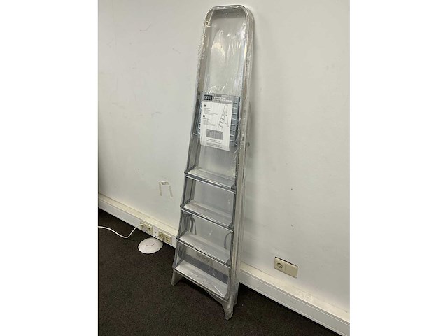Excelsior aluminium huishoudtrap 5 treeds - afbeelding 2 van  3