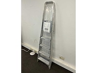 Excelsior aluminium huishoudtrap 5 treeds - afbeelding 2 van  3