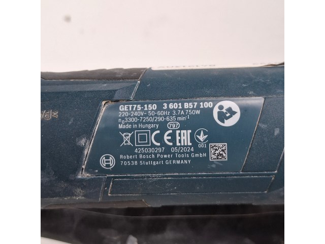 Excentrische schuurmachine - 150mm - 230v bosch, get 75-150, bouwjaar 2023 - afbeelding 7 van  9