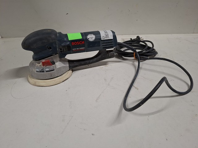 Excentrische schuurmachine - 150mm - 230v bosch, gex 150 turbo, bouwjaar 2015 - afbeelding 1 van  5