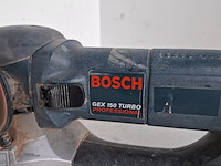 Excentrische schuurmachine - 150mm - 230v bosch, gex 150 turbo, bouwjaar 2015 - afbeelding 3 van  5