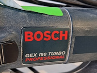 Excentrische schuurmachine - 150mm - 230v bosch, gex 150 turbo, bouwjaar 2016 - afbeelding 7 van  8