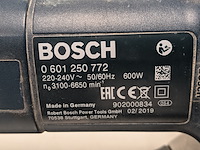 Excentrische schuurmachine - 150mm - 230v bosch, gex 150 turbo, bouwjaar 2019 - afbeelding 6 van  8