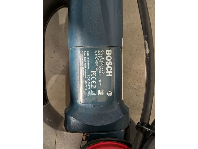 Excentrische schuurmachine 150mm 230v ~ bosch, gex 150 turbo, bouwjaar 2018 - afbeelding 4 van  8