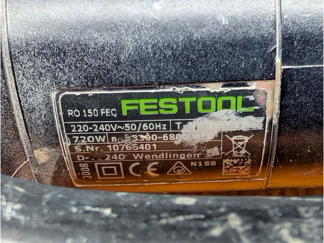 Excentrische schuurmachine festool, ro feq - afbeelding 7 van  7