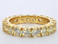 Exclusieve alliance ring met diamanten - afbeelding 9 van  10