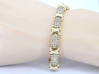 Exclusieve armband met natuurlijke diamanten - afbeelding 2 van  7