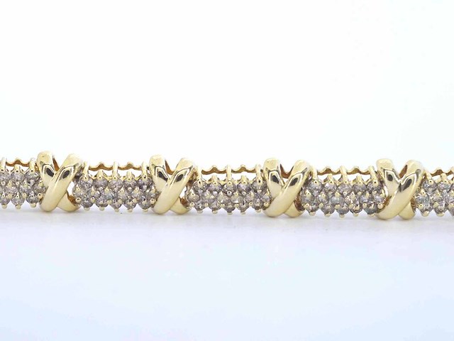Exclusieve armband met natuurlijke diamanten - afbeelding 3 van  7