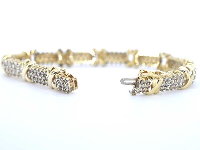 Exclusieve armband met natuurlijke diamanten - afbeelding 4 van  7
