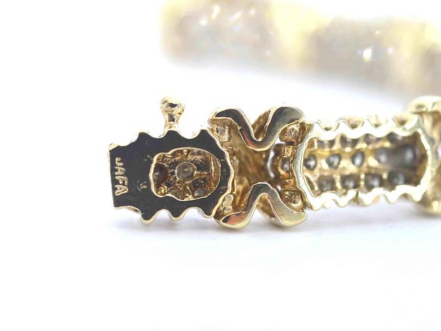 Exclusieve armband met natuurlijke diamanten - afbeelding 5 van  7