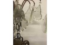 Exclusieve eichholtz original, barok kroonluchter met kristal swarovski kristalle ca 140 cm 100 breed - afbeelding 4 van  9