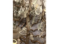 Exclusieve eichholtz original, barok kroonluchter met kristal swarovski kristalle ca 140 cm 100 breed - afbeelding 8 van  9