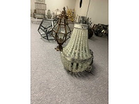 Exclusieve eichholtz original, kristallen kroonluchter ca 80 cm hoog 40 breed - afbeelding 1 van  5