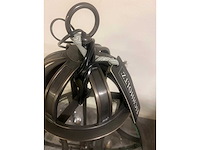 Exclusieve eichholtz original kroonluchter bronze, diameter 75 hoogte 100 cm - afbeelding 4 van  6