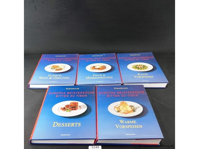 Exclusieve kookboeken europas meisterkoche bitten zu tisch - afbeelding 1 van  5