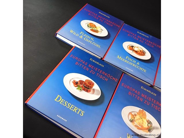 Exclusieve kookboeken europas meisterkoche bitten zu tisch - afbeelding 2 van  5