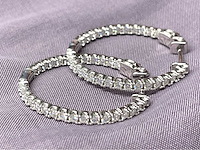 Exclusieve loops vol gezet briljanten - afbeelding 1 van  6