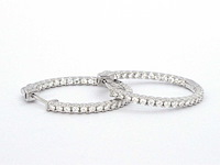 Exclusieve loops volledig gezet met briljanten - afbeelding 4 van  6