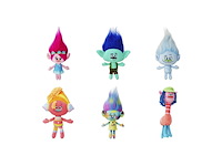 Exclusieve set van 6 dreamworks trolls knuffels 30 cm - afbeelding 1 van  1