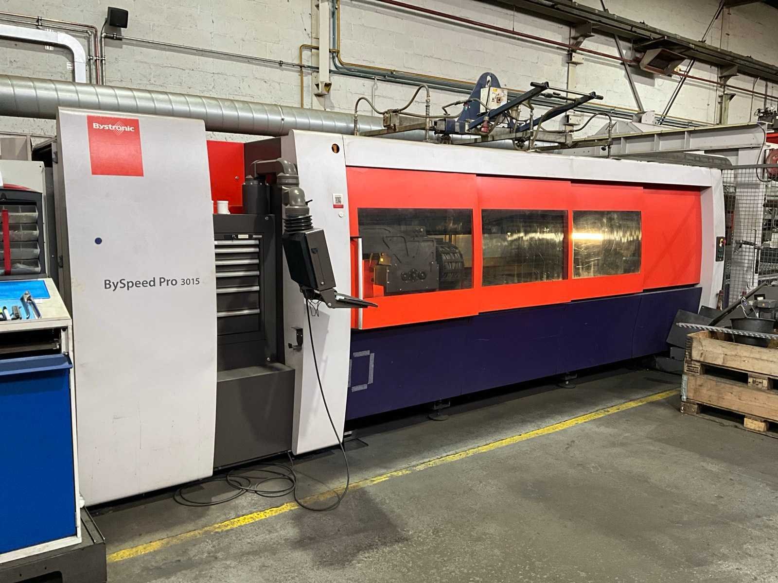 Executieveiling bystronic byspeed pro 315 cnc-lasersnijmachine