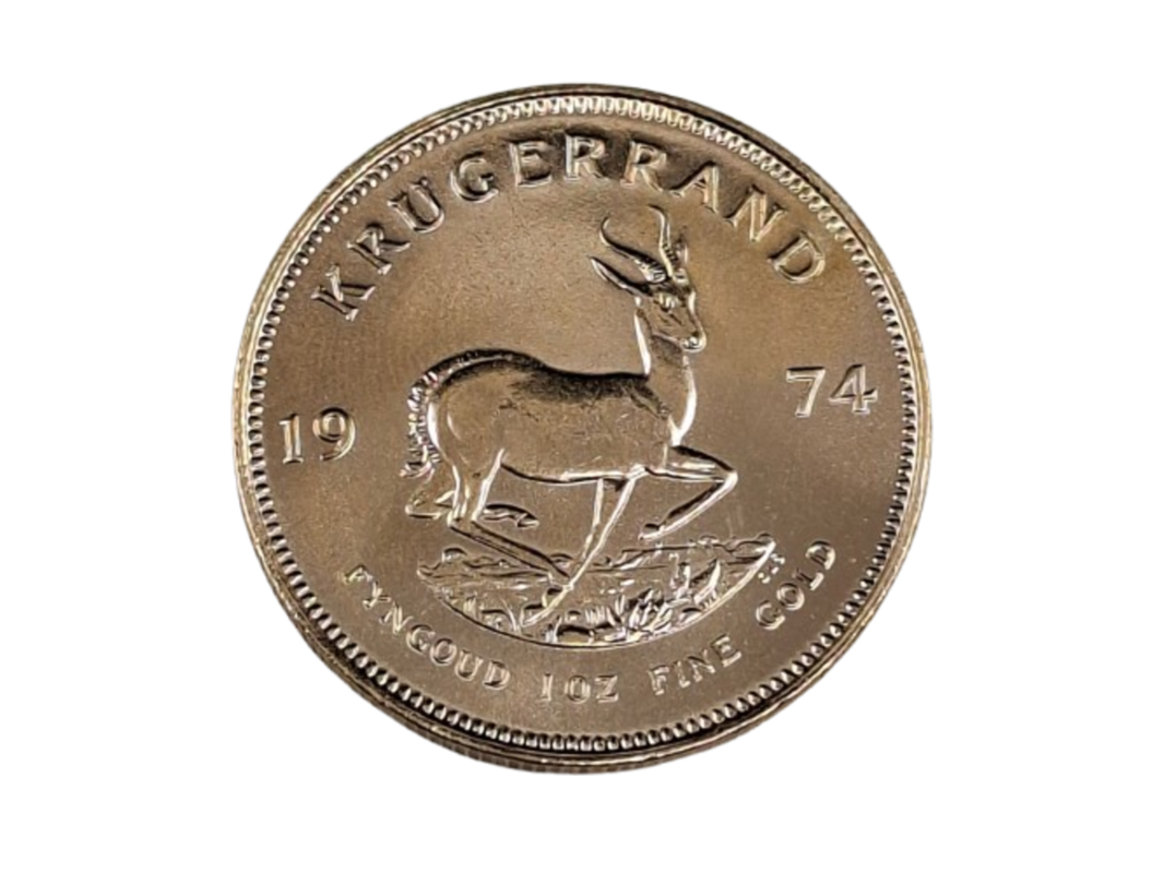 Executieveiling: gouden krugerrand munten