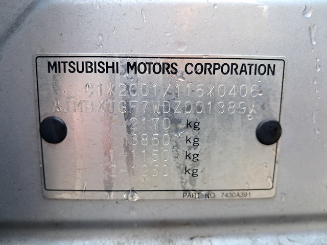 (executievoertuig) personenauto, mitsubishi, outlander, 2.0 intense+, 2014 - afbeelding 28 van  52