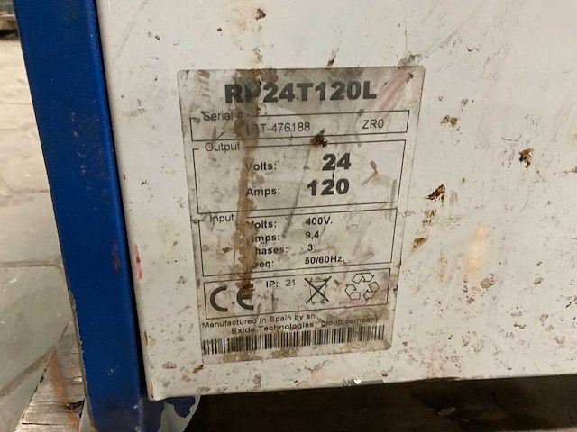 Exide 2100rp acculader - afbeelding 1 van  5
