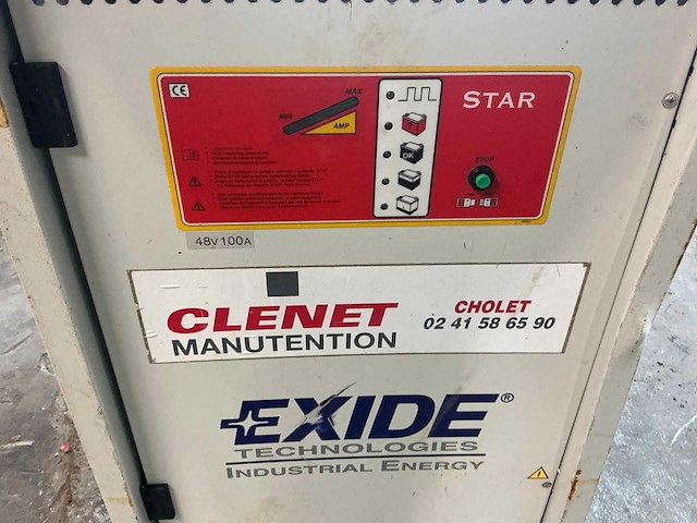 Exide sx48v/100a acculader - afbeelding 7 van  7