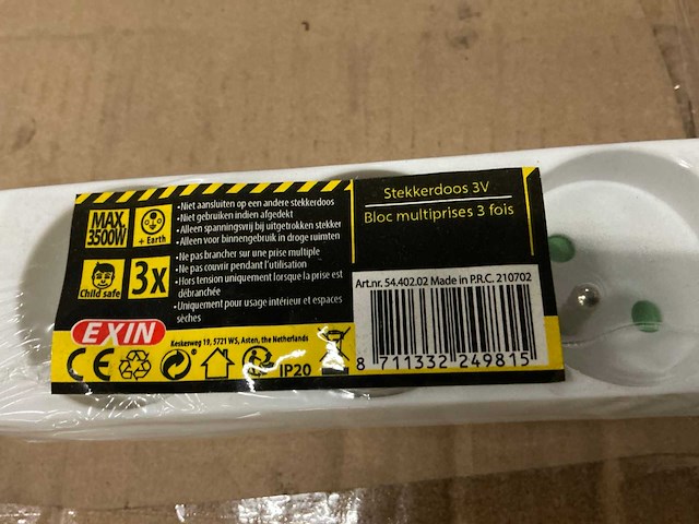 Exin - stekkerdoos (1400x) - afbeelding 3 van  5