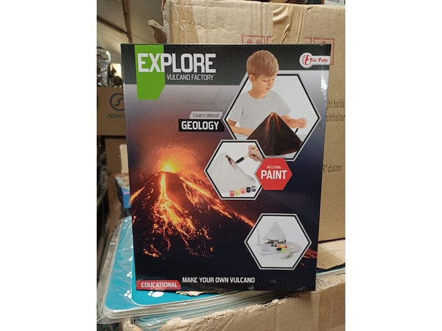 Exloder vulkaan 1x - afbeelding 2 van  3