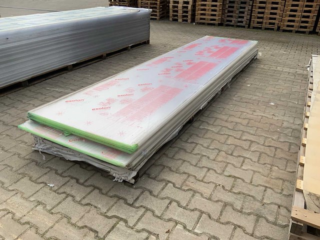 Exolon - polycarbonaat plaat 4000x980x18mm (10x) - afbeelding 6 van  7