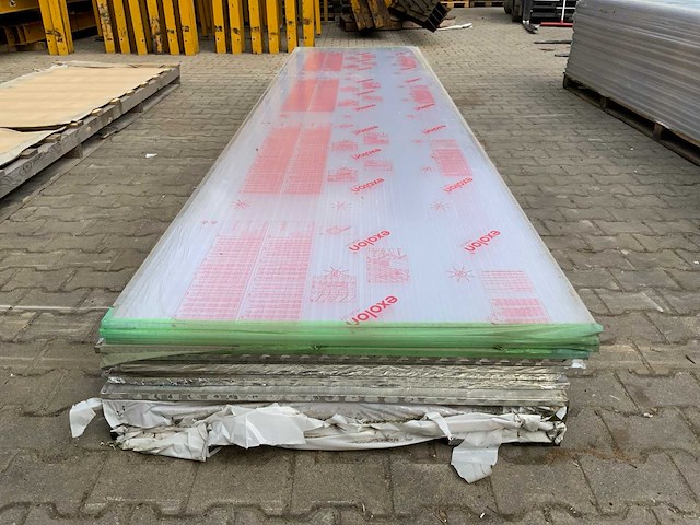 Exolon - polycarbonaat plaat 4000x980x18mm (10x) - afbeelding 1 van  7