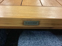 Exotan eetkamertafel met 8 stoelen - afbeelding 3 van  5