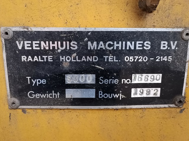 Expansiewagen, veenhuis, 5000, 1982 - afbeelding 8 van  10