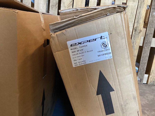 Expert - 28” x 19” - herenfiets (2x) - afbeelding 1 van  1