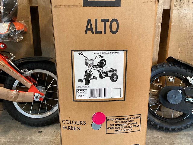 Expert & abrar - 12” x 8,5” - kinderfiets (3x) - afbeelding 3 van  6