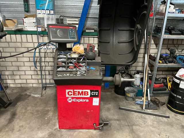 Explora cemb c72 banden balanceerapparaat - afbeelding 2 van  7