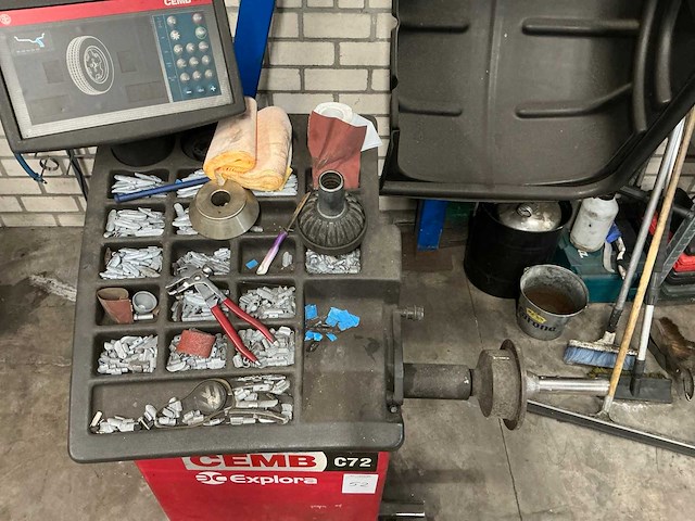 Explora cemb c72 banden balanceerapparaat - afbeelding 3 van  7