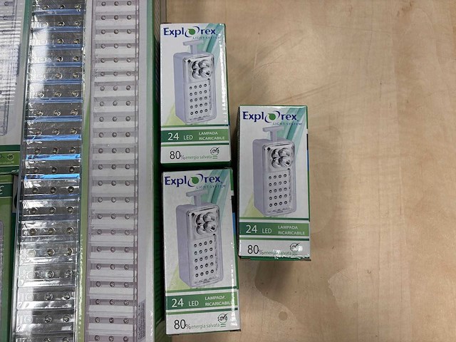Explorex led acculampen - mixpartij (240x) - afbeelding 2 van  5