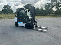 Explosie vrije 2019 unicarriers 30d met durwen uitschuifbare vorken