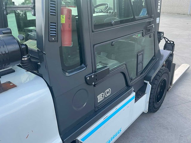 Explosie vrije 2019 unicarriers 30d met durwen uitschuifbare vorken - afbeelding 125 van  142