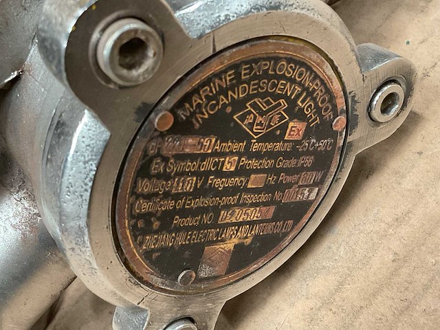 Explosion proof vintage marine pendant light - afbeelding 4 van  5