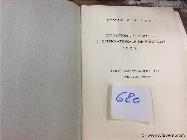 Expo comm géneral met kaarten - afbeelding 1 van  3