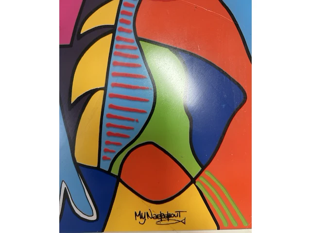 Expressief kunstwerk - afbeelding 5 van  5