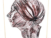 Expressief portret in profiel - afbeelding 3 van  5